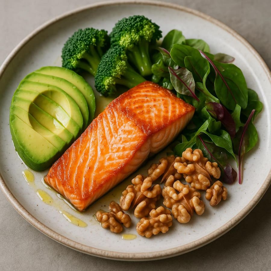 Plat coloré et riche en légumes, préparé selon le programme Racines
